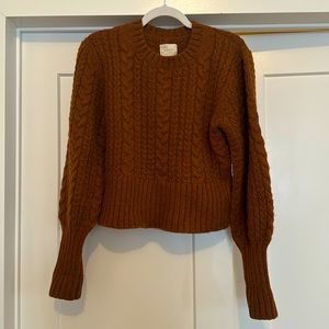 DOEN Cable Knit Sweater - size M